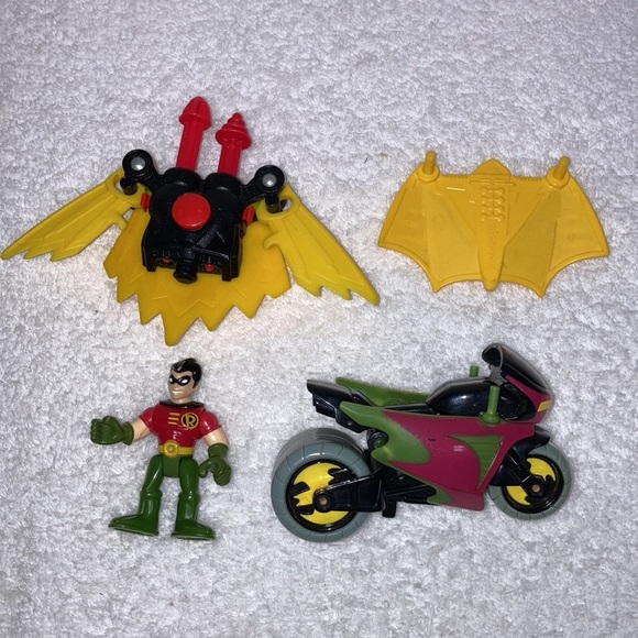Fisher price imaginext Robin super hero set - Picture 2 of 2
